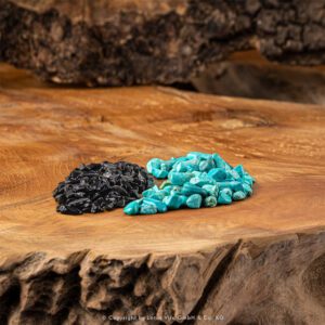 BG160_Glas-Kristallsteinflasche_Front_05_Tuerkis-Turmalin_mit_Karton_web