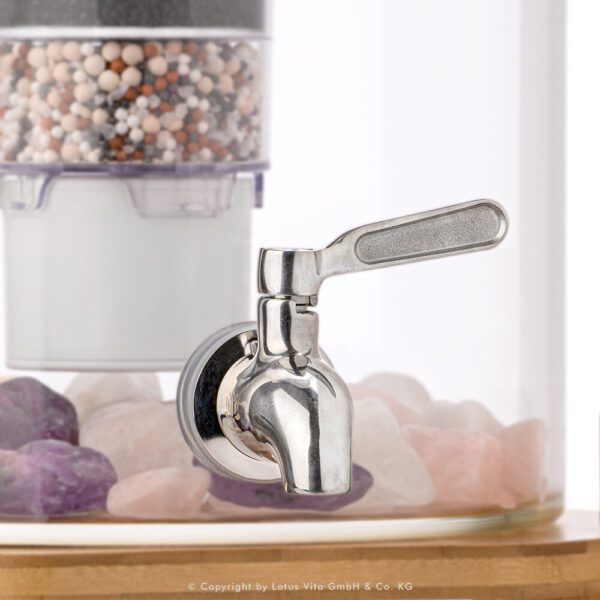 Edelstahl Wasserhahn für Fontana Wasserfilter und Natura Plus 4l - Image 3