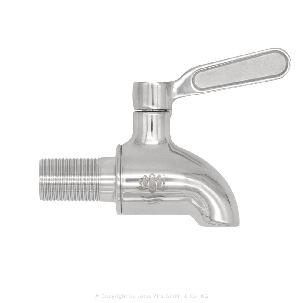 Edelstahl Wasserhahn für Fontana Wasserfilter und Natura Plus 4l – Bild 2