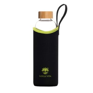 Glastrinkflasche 710ml mit Neopren-Hülle