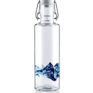 soulbottle Glastrinkflasche 600ml - Alpenblick