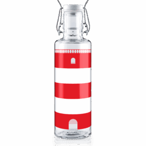 soulbottle Glastrinkflasche 600ml - lighthouse