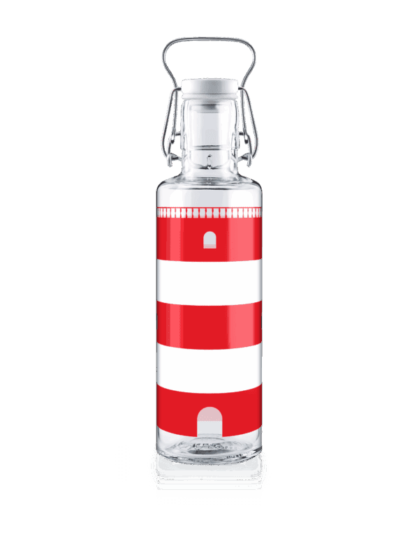 soulbottle Glastrinkflasche 600ml - lighthouse