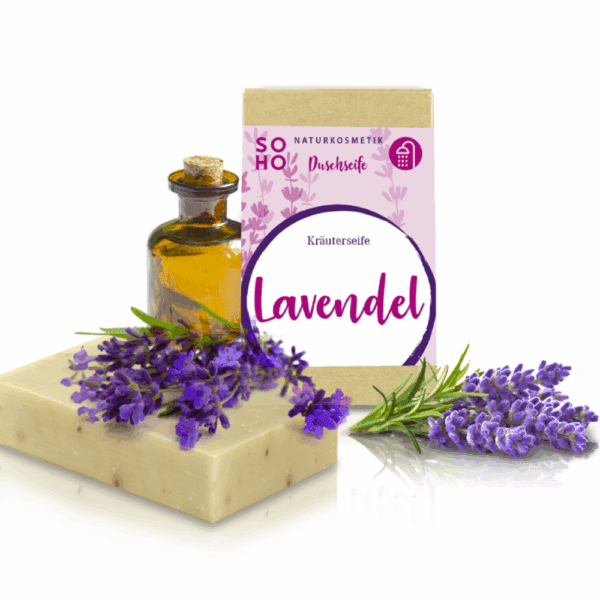 Duschseife | Kräuterseife | Lavendel – Bild 4