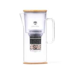 Lotus-Vita_Glas-Filterkaraffe-Katara_ohne-Steinfach
