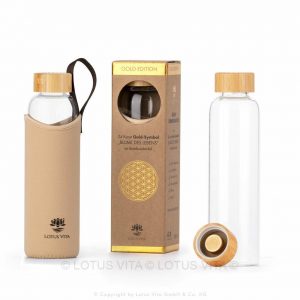 Lotusfilter Lotus Vita Produkt Lotus Vita Bambus Gold Flasche beige braun